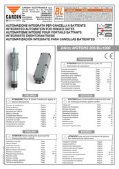 Cardin Elettronica BLi1000 Serie Manual Del Usuario