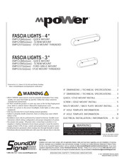 Soundoff Signal mpower EMPS1STS Serie Manual Del Usuario