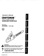 Craftsman 358.352680 Manual Del Operador