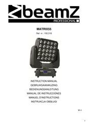 Beamz professional 150.318 Manual De Instrucciones