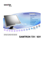 Samsung SAMTRON 73V Manual Del Usuario