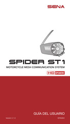 Sena SPIDER ST1 Guia Del Usuario