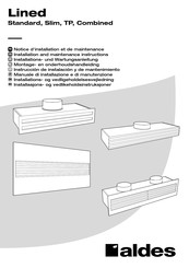 aldes Lined Standard Instrucción De Instalación Y De Mantenimiento