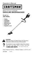 Craftsman BRUSHWACKER 358.795800 Manual Del Operador