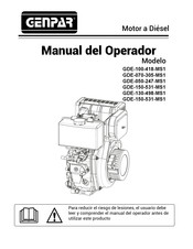 Genpar GDE-100-418-MS1 Manual Del Operador