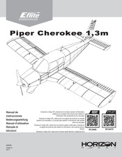 Horizon Hobby E-FLITE Piper Cherokee EFL05475 Manual De Instrucciones