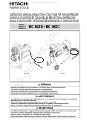 HITACHI POWER TOOLS EC 10SB Manual De Instrucciones Y Instrucciones De Seguridad