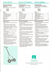 American Lawn Mower Co. 1414-16 Manual Del Propietário