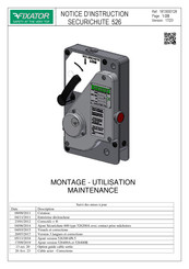 FIXATOR SECURICHUTE 526 Serie Instalación Y Utilización