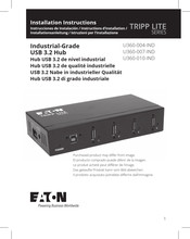 Eaton Tripp Lite U360-004-IND Instrucciones De Instalación