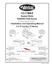 Hatco RHW-1 Manual De Instalación Y Operación