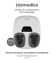 HoMedics FMS-349H Manual De Instrucciones E Información De Garantía