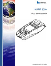 VeriFone NURIT 8000 Guia De Instalacion