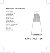 Bang & Olufsen Beosound 2 3rd Generation Guía Rápida