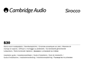 Cambridge Audio Sirocco S30 Guia De Instalacion