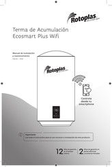 Rotoplas Ecosmart Plus Wifi Manual De Instalación Y Mantenimiento