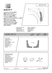 Seat 5F0.075.101 Instrucciones De Montaje