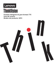 Lenovo ThinkVision T75 Guia Del Usuario