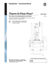 Graco Therm-O-Flow Plus Guía De Instalación, Funcionamiento