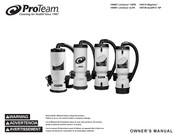 ProTeam QuietPro BP Manual Del Propietário