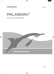 Heraeus PALABOWL Instrucciones De Uso