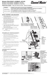 Channel Master CM-4220MHD Hoja De Instrucciones