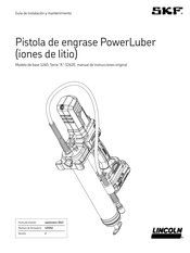 Lincoln SKF PowerLuber 1260 Manual De Instrucciones Original