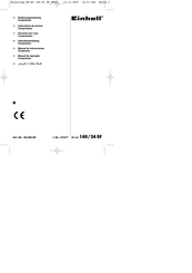 EINHELL BT-AC 140/24 OF Manual De Instrucciones