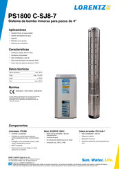 Lorentz C-SJ8-7 Manual Del Usuario