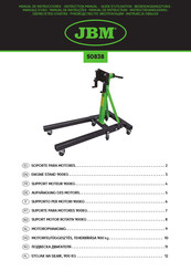 JBM 50838 Manual De Instrucciones