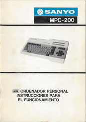 Sanyo MPC-200 Instrucciones Para El Funcionamiento