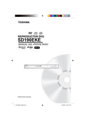 Toshiba SD190EKE Manual Del Propietário