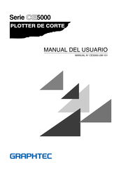 GRAPHTEC CE5000 Serie Manual Del Usuario