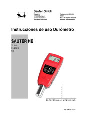 sauter HE Serie Instrucciones De Uso