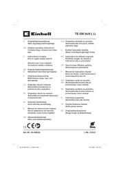 EINHELL 43.008.82 Manual De Instrucciones Original