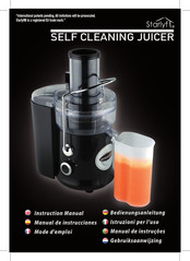 Starlyf Self Cleaning Juicer Manual De Instrucciones