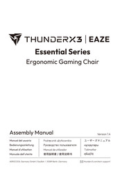 ThunderX3 Essential Serie Manual Del Usuario