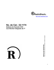 RadioShack 32-1174 Manual Del Propietário