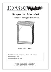 WerkaPro 13875/WS-A1 Instrucciones De Montaje