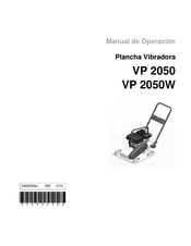 Wacker Neuson VP 2050 Manual De Operación