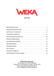 Weka DK 62 HS Instrucciones De Servicio