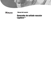 Valleylab LigaSure Manual Del Usuario