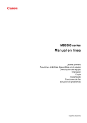 Canon MB5300 Manual En Linea