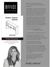 Kathy Ireland OFFICE KI60203 Instrucciones De Montaje