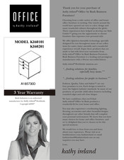 Kathy Ireland OFFICE KI60201 Instrucciones De Montaje