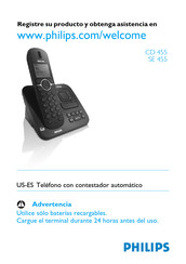 Philips SE455 Manual Del Usuario