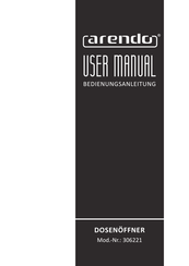 ARENDO 306221 Manual