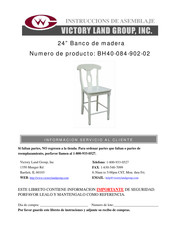 Victory Land Group BH40-084-902-02 Instrucciones De Ensamblaje