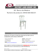 Victory Land Group BH40-084-902-01 Instrucciones De Ensamblaje