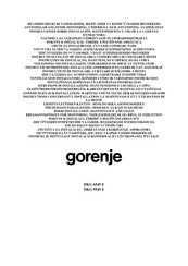 Gorenje DKG 6545 E Manual De Instrucciones